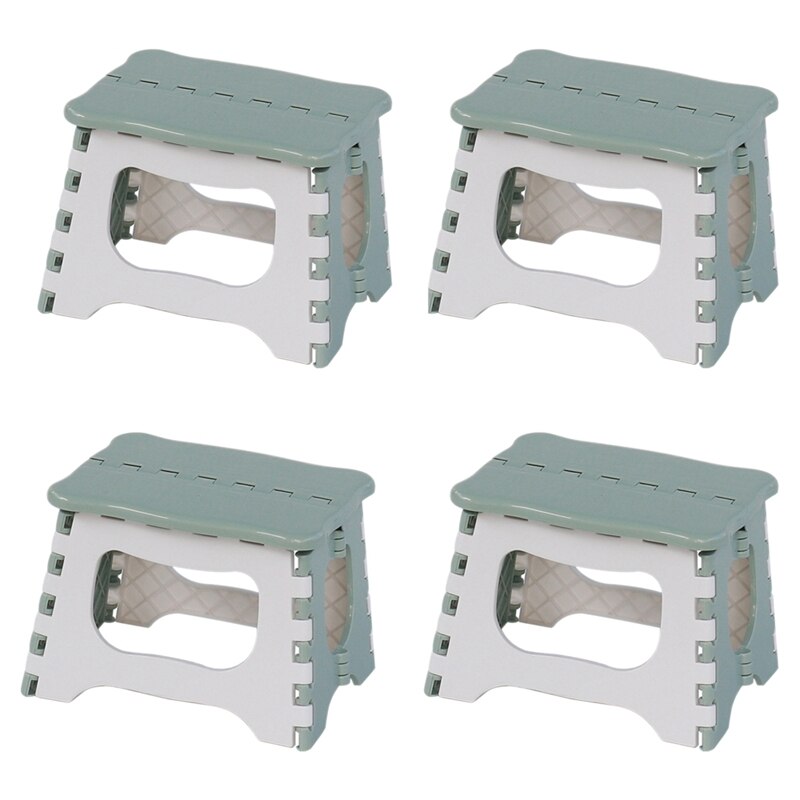 -4Pcs Step Stool-the Lightweight Step Stool Is Sturdy Enough to Support Adults andSafe Enough for Kids: Silver