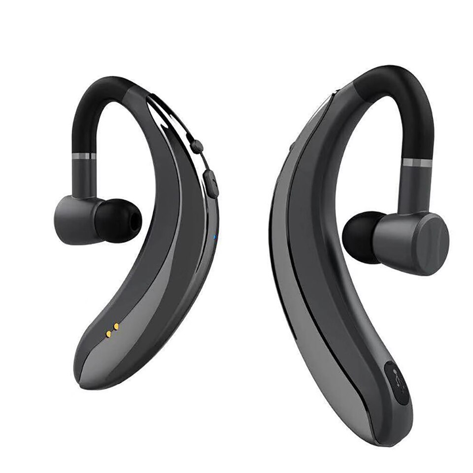 Shisuo Draadloze Bluetooth 5.0 Oortelefoon Oorhaak Sport Business Hoofdtelefoon Handsfree Oordopjes Met Microfoon Voor Telefoon Iphone Xiaomi: Default Title