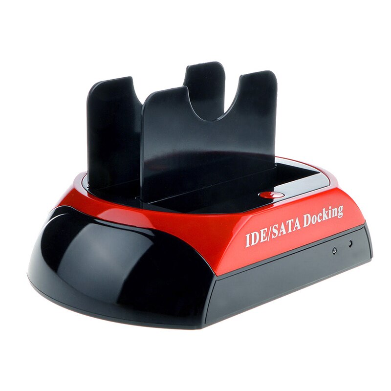 IDE SATA External HDD Box Hard Disk Drive Enclosure USB 2.0 to IDE+SATA HDD Docking 2.5''/3.5'' Hard Drive Station Card Reader