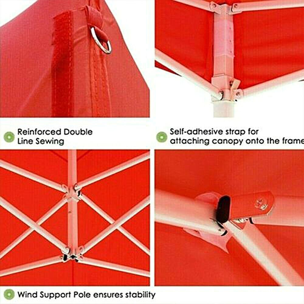 Garden BBQ Gazebo Top Cover Cloth Roof Replacement Fabric Tent Canopy