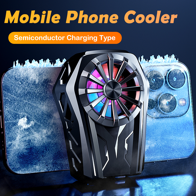 Mobiele Telefoon Koeler Halfgeleider Draagbare Universele Radiator Houder Smartphone Gaming Koelventilator Voor Xiaomi Huawei Iphone