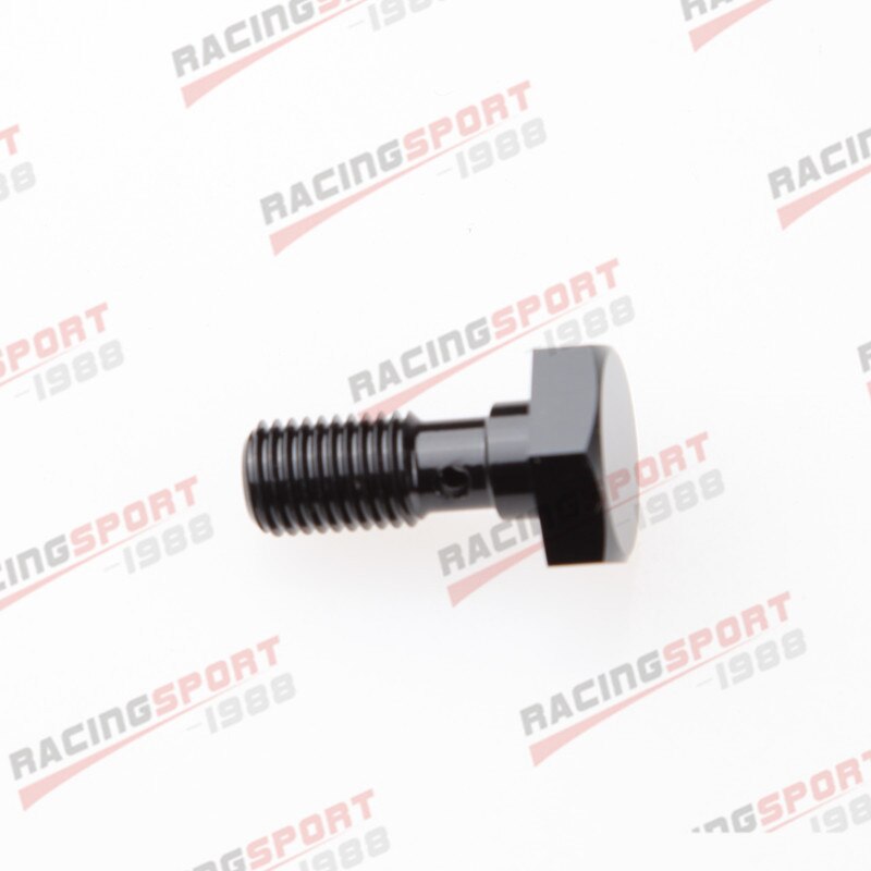 Fitting M14 x 1.5 Thread Metric Brake Line Banjo Bolt Adapter Black/BLUE: BLACK