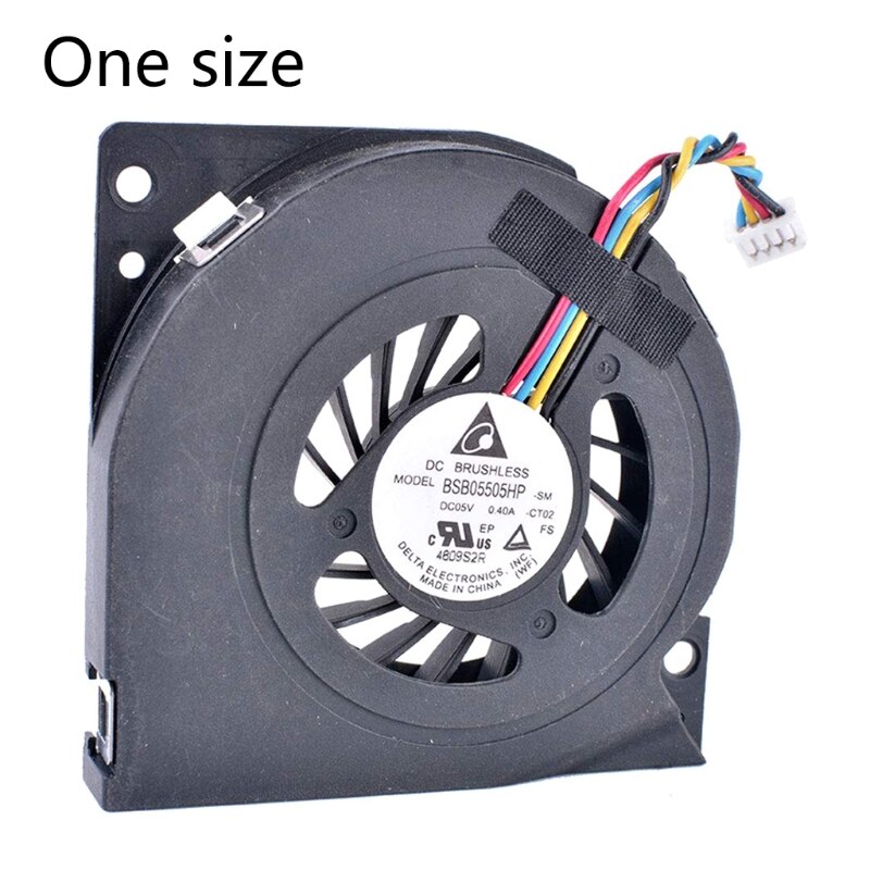 BSB05505HP GPU Radiator DC 5V / 0.4A 4 pin 4-wire Cooling Fan Quiet GPU Cooler Laptop Cooler Slim Portable USB Powered