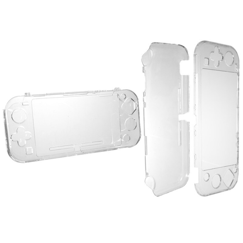 Beschermhoes Voor Nintendo Schakelaar Lite, Transparant Crystal Anti-kras Host Handvat Gamepad Console Shell Cover