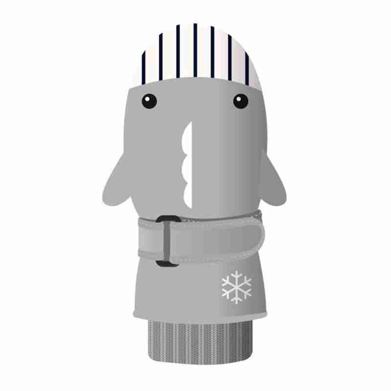 Skiën waterdichte skihandschoenen kinderen cartoon handschoen ademend skiën haaien warmste winter voor kinderen snowboardhandschoen  u9 e 9