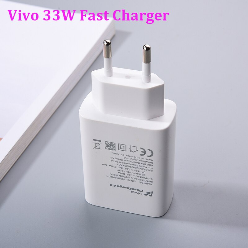 33w Fast Charging Charger Flash Charge USB C Cable For Vivo Z6 5G Z5 Y9s Y70s Y50 Y55S Y73S Y30 X27 V19 Pro S12 S10 X70 X60 OPPO