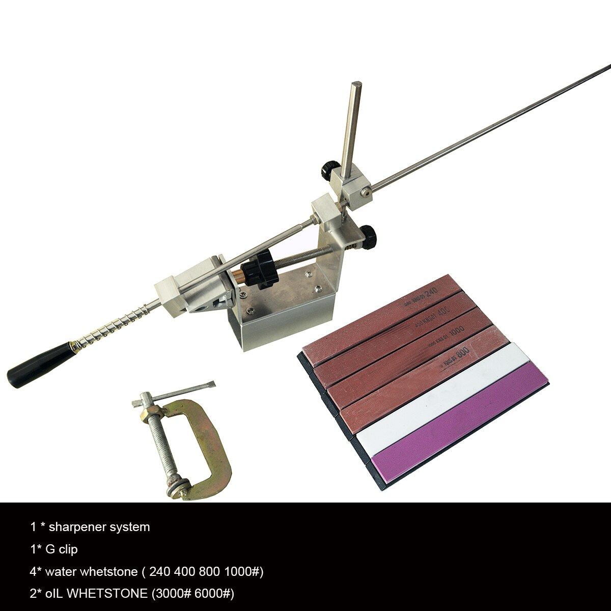 kitchen knife sharpener system update Pro apex afilador cuchillo ferramentas KME diamond whetstone: Version 4