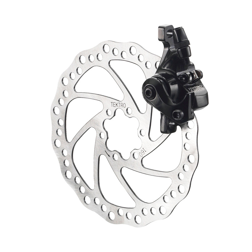 TEKTRO-MD-M300 de freno de disco para bicicleta de montaña, abrazadera de freno mecánico, Cable de Control, disco de tracción, accesorios de aleación de aluminio