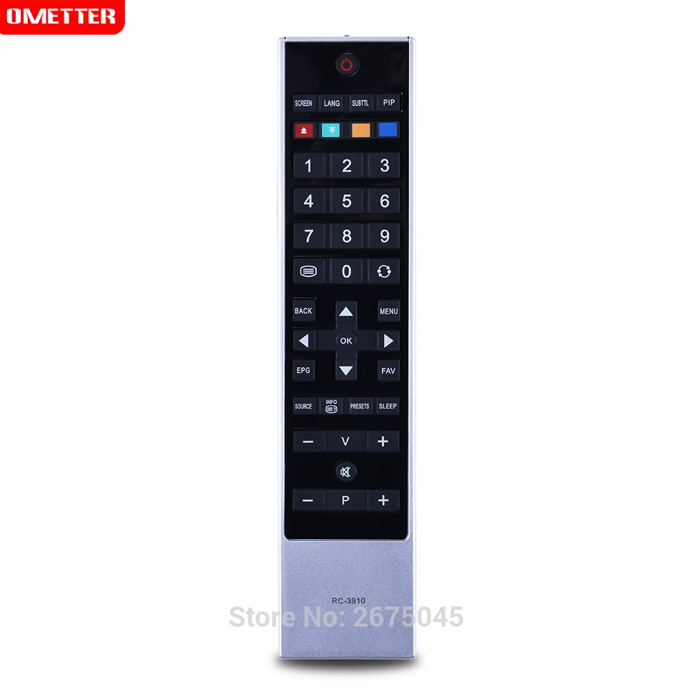 RC-3910 télécommande pour toshiba TV Rc3910 32BL502B 46bl702b 32lt555c 19bl502b 19bv500b 19bv501b 32bl505b 32bl702b 32bv5