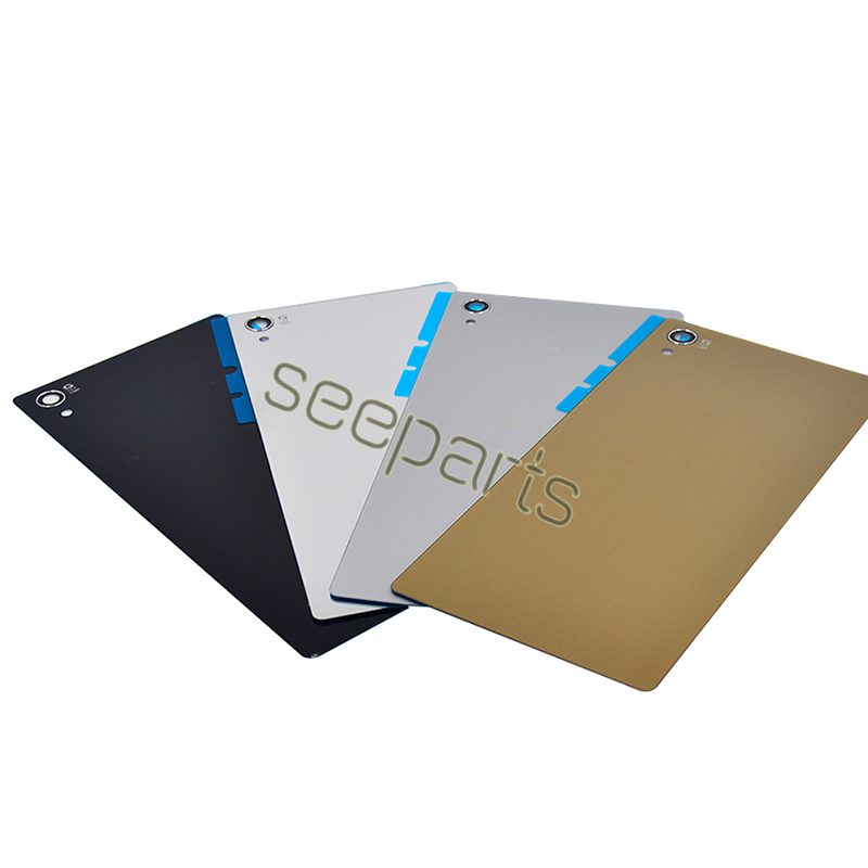 Zurück Batterie Tür Gehäuse Glas Abdeckung für Sony Xperia Z5 Premium E6883 E6866 E6853 Batterie Abdeckung Hinten Glas Abdeckung fall