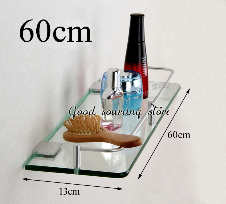 20 25 30 35 40 45 50Cm Enkele Tier Muur Wc Glas Badkamer Plank
