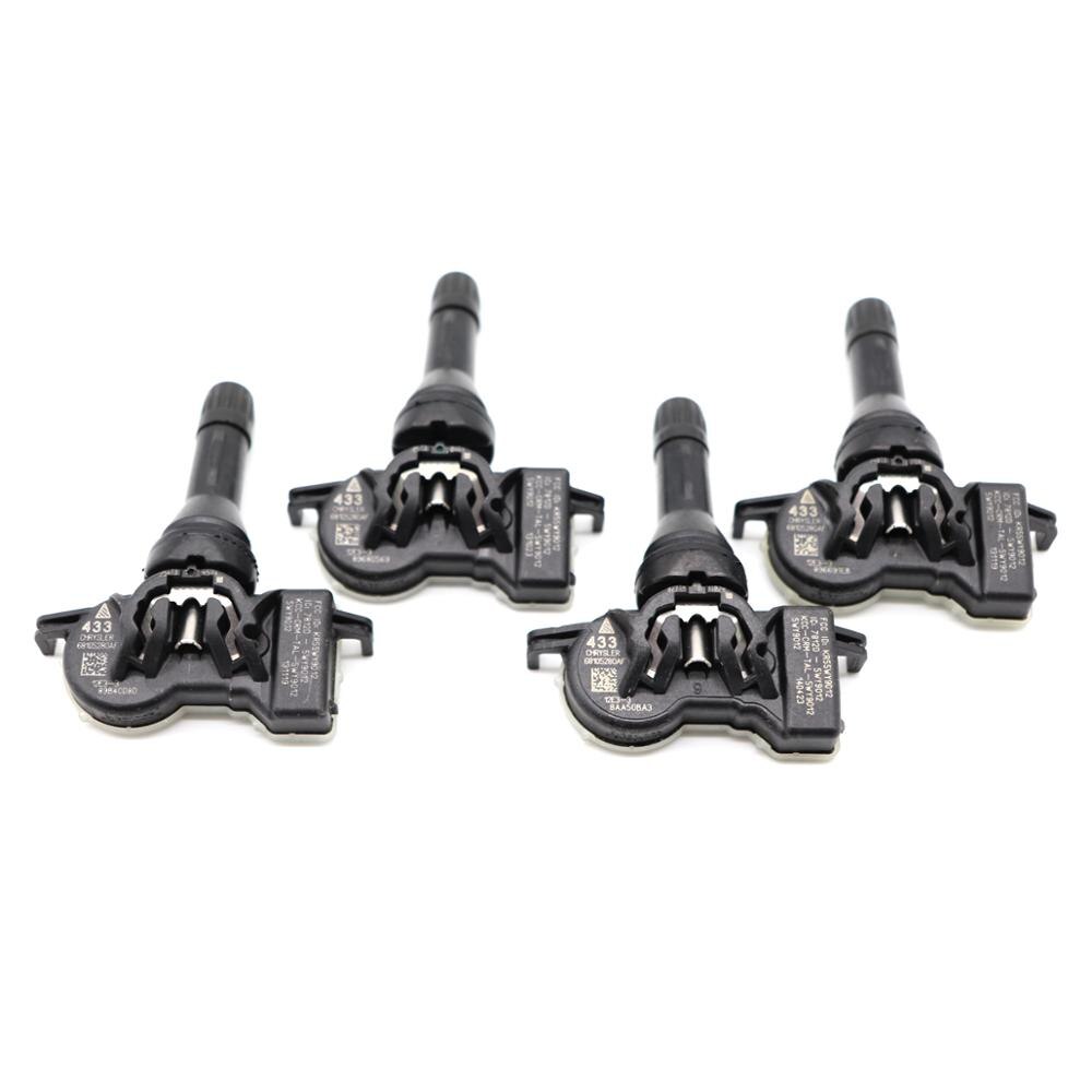 thumbnail image 2 of 4-Pack TPMS Sensors – 433MHz, Auto Relearn – Replaces 68252493AB 68313387AB 2 of 2