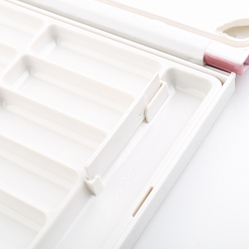 Aquarel Hydraterende Kleur Doos Professionele Schilderen Creatie 7X2MM24 Raster Multifunctionele Draagbare Vouwen Kleur Doos