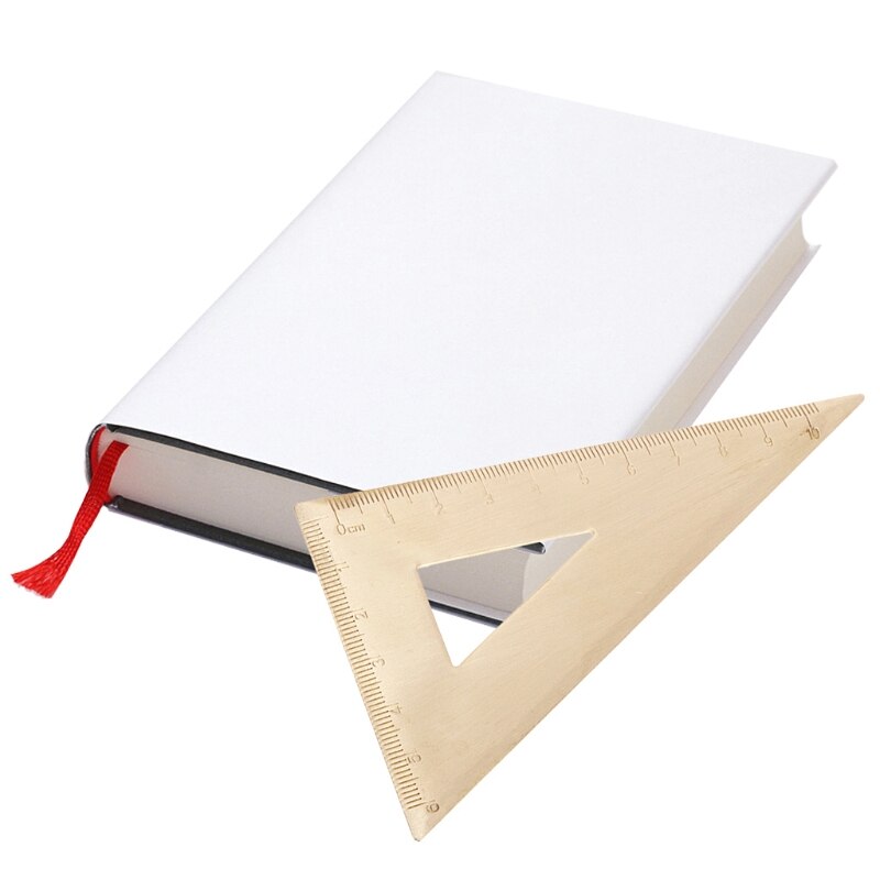 Super Durable Brass Speed Triangle Ruler Set Square Tool Carpenter Clear Ruler WXTC