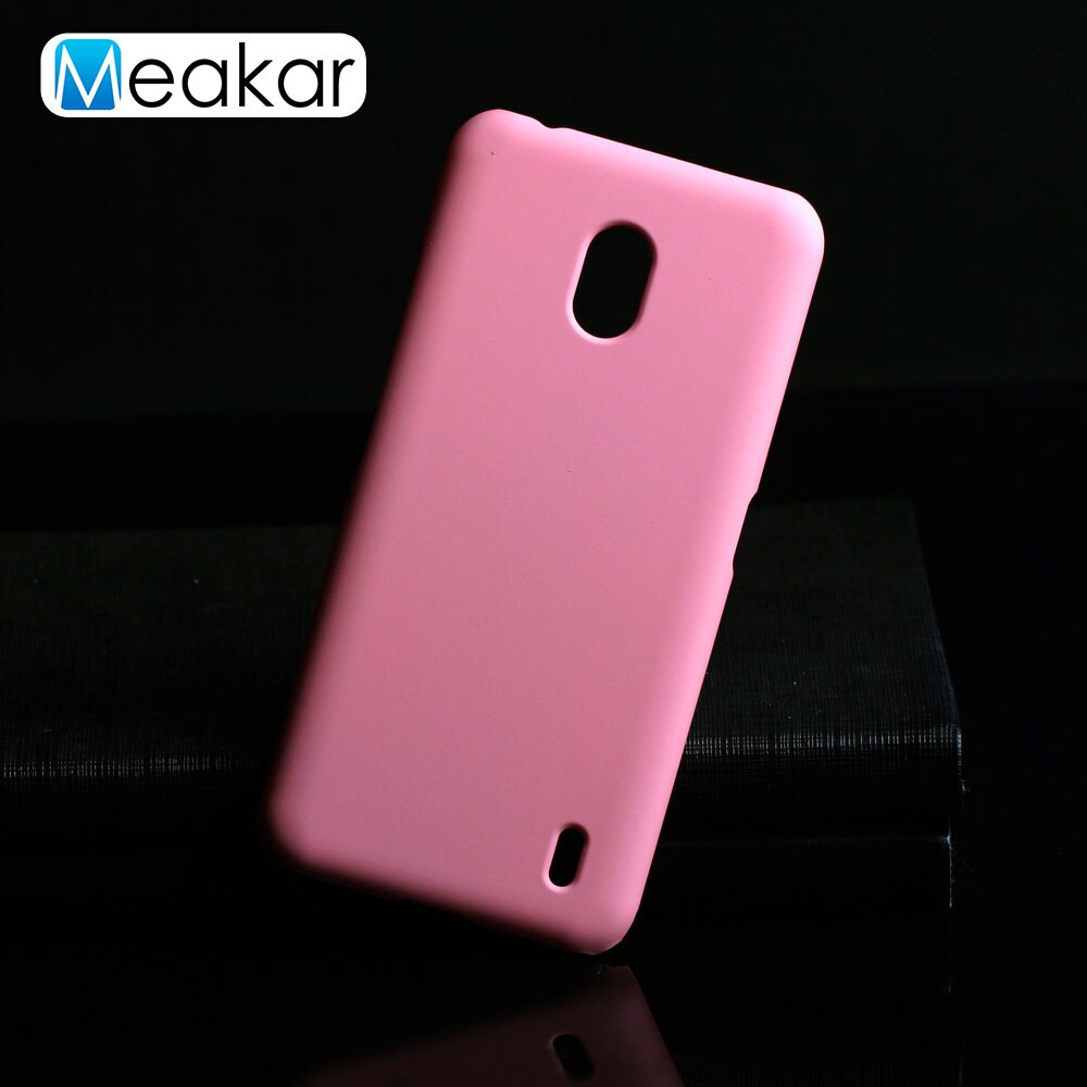 Matte Plastic Coque Cover 5.71For Nokia 2.2 Case For Nokia 2.2 Nokia2.2 Phone Back Coque Cover Case: Pink