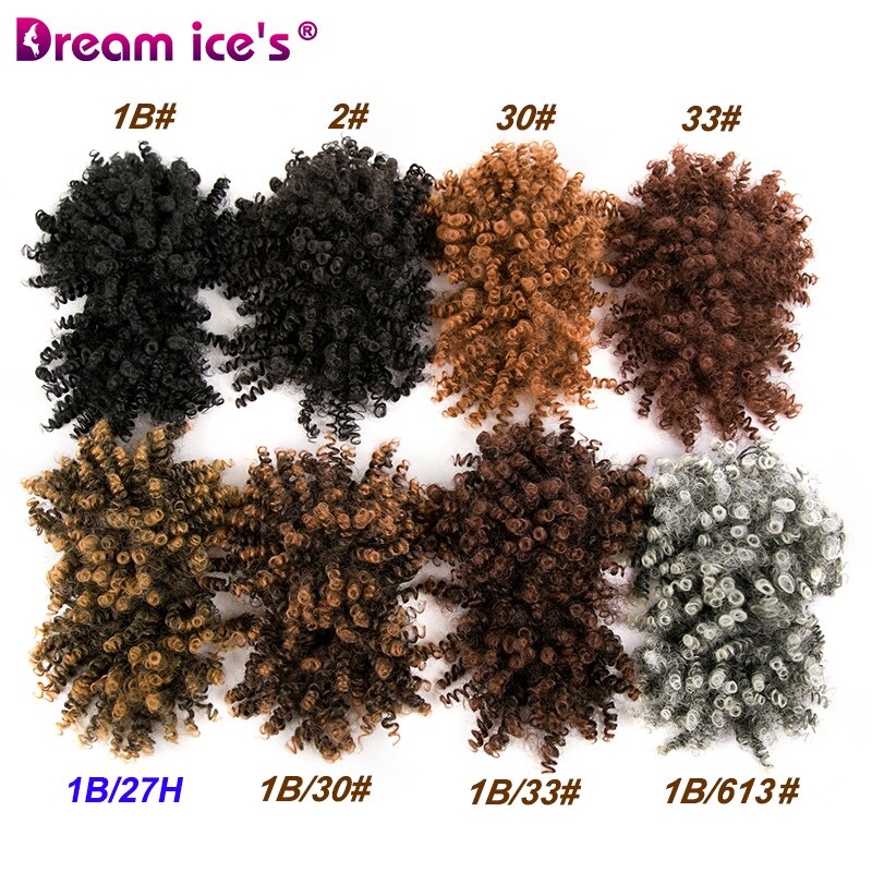 afro Crespo Dei Capelli Ricci coda di Cavallo Alta soffio clip in Parrucchino Sintetico Coulisse coda di Cavallo con La Frangetta di Capelli del Panino Estensioni