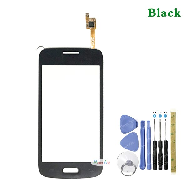 4.3 "pour Samsung Galaxy DUOS Star Advance G350E SM-G350E écran tactile numériseur capteur extérieur verre lentille panneau: black With Tool