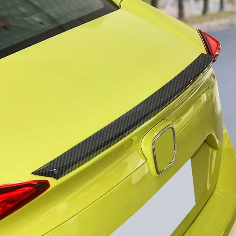 Auto Koolstofvezel Geschilderd Kofferbak Spoiler Staart Deksel Wing Voor Honda Civic Sedan 16-19