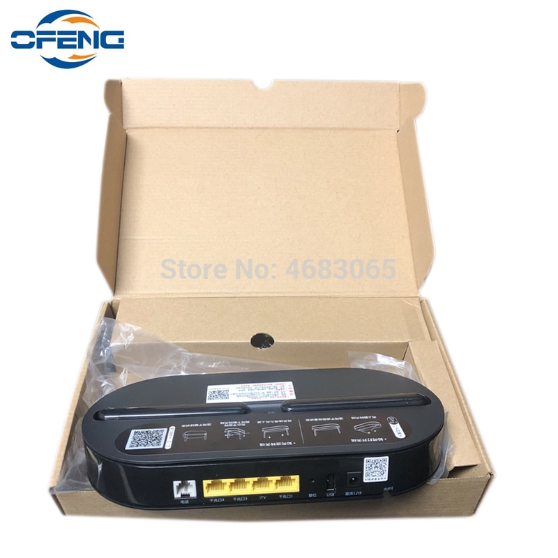 Huawei HS8145V EPON fiber optic modem 4GE+1POTS+1USB+2.4G/5G WIFI dual band EPON ont onu