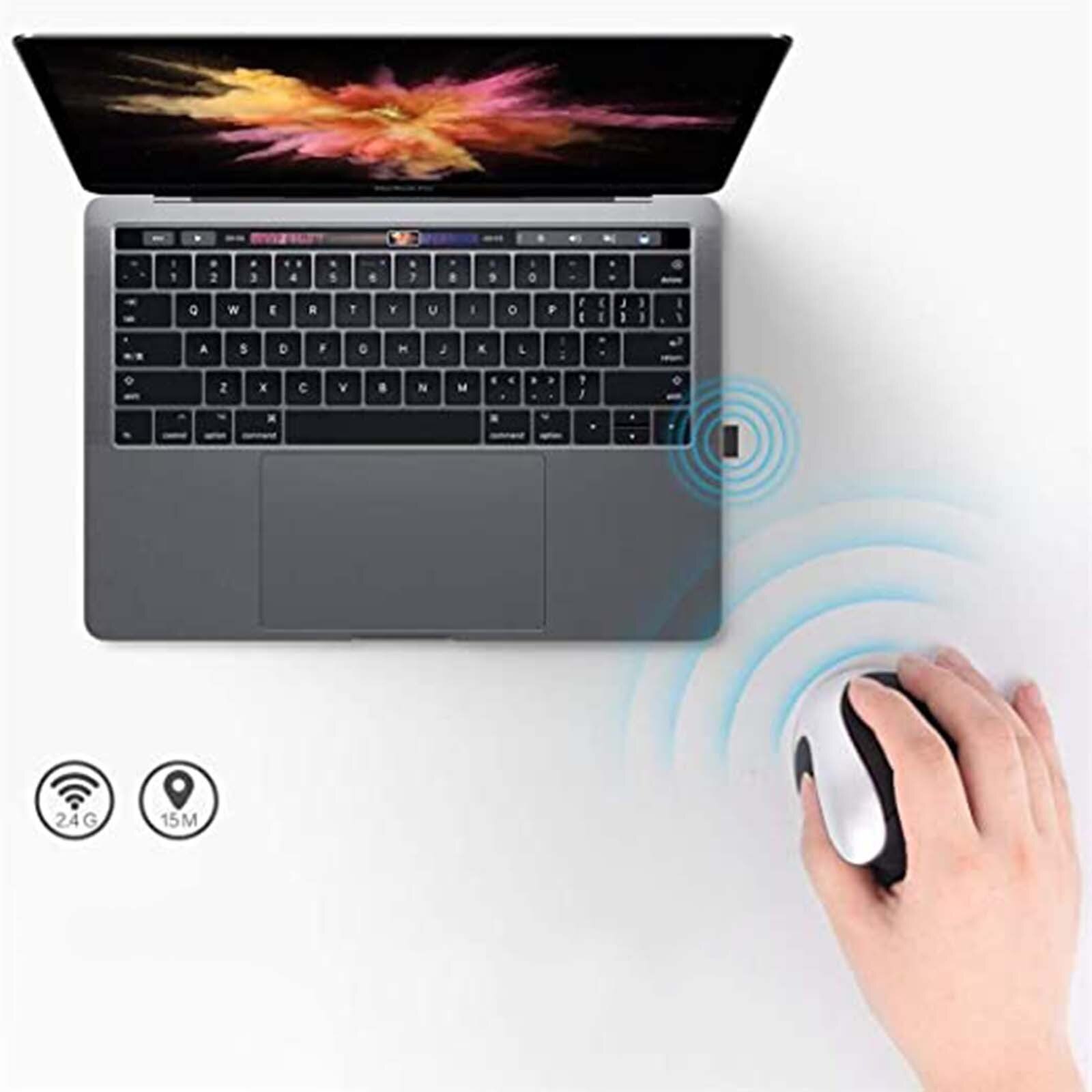 WiFi Rechargeable Wireless Engineering Low Noise Mouse Desktop Pc Gamer Laptop Sil Optical Buttons Vertically Wirelessly Protect