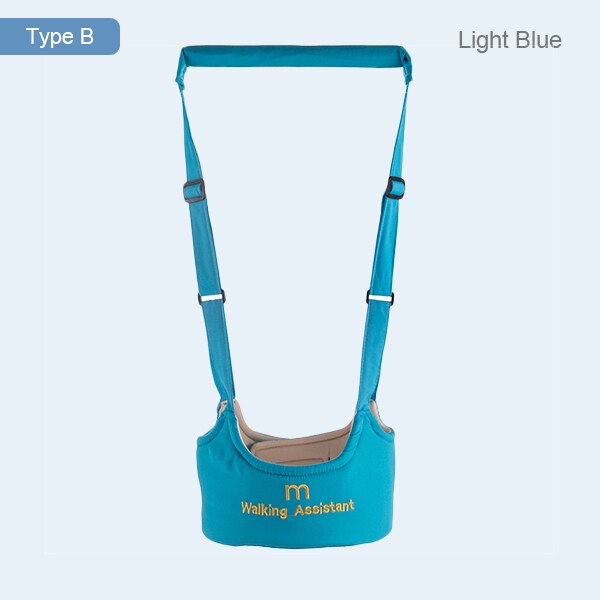 Baby Reins for Children Toddler Harness Assistant Backpack Kids Walking Learning Belt Stand Up Leashes Strap Wings 10-36 Months: Type B Light Blue
