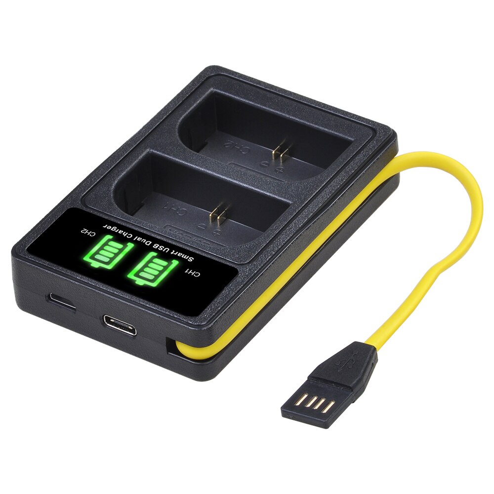 2650 mah lp -e6 lp-e6n batteri + lader for canon eos 6d 7d 5d mark ii iii  iv 5d 60d 60da 70d 80d 90d 5ds r5 r6 xc10 xc15