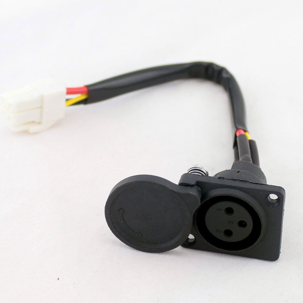 XLR Charging Port with Harness 4 pin Molex connector Assemble