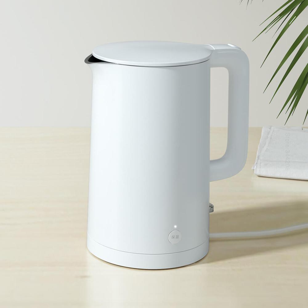 ! Hervidores eléctricos XIAOMI MIJIA 1S, hervidor eléctrico, tetera inteligente con temperatura constante, hervidor de agua samovar