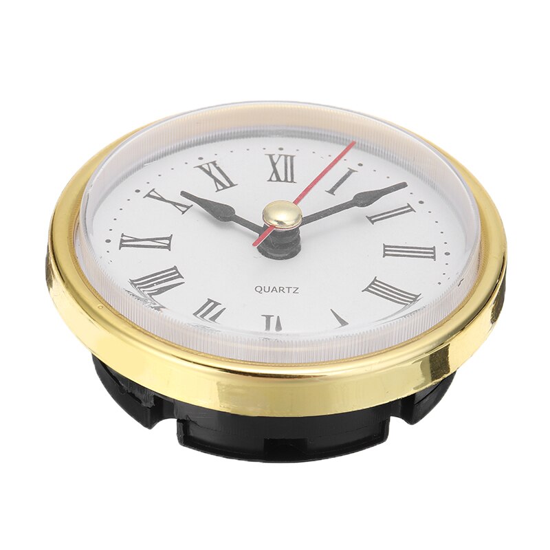 Quartz Movement 2-1/2" (65mm) Classic Craft Clock Round Clocks Head Insert Roman Number Furniture clock head watch head
