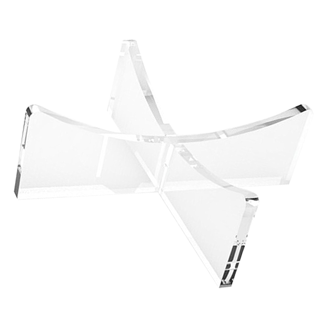 Rugby Football Acrylic Display Stand Home Shop Ball Riser Plinth Holder