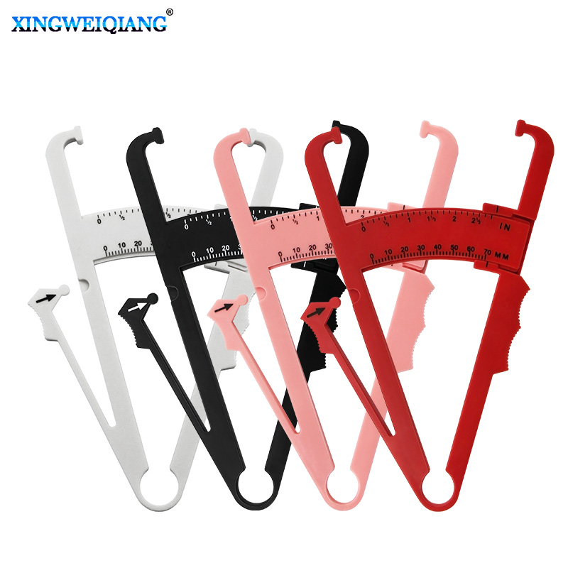Probador de pérdida de grasa corporal, calculadora, pinza, Clip de Fitness, herramienta de medición de grasa, tabla delgada, instrumento de prueba de pliegues
