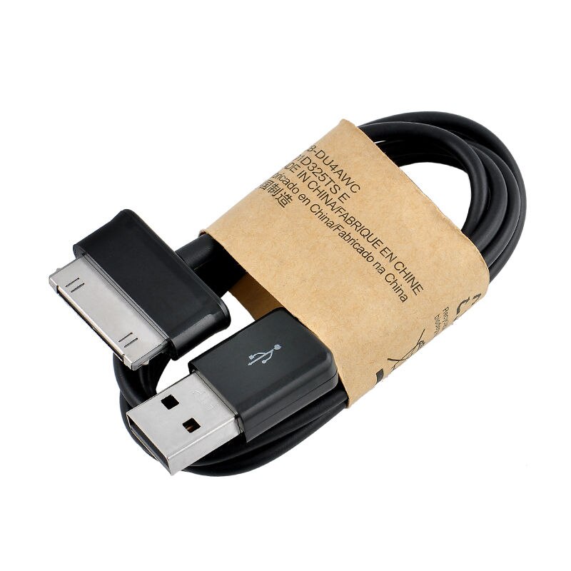30pin usb charger data cable for Samsung Galaxy Tab SGH-1987 Tab SCH-1800 Tab SPH-P100 Tab SGH-T849 Tab 7.0 Plus Tab 7.7 3feet: USB CABLE ONLY