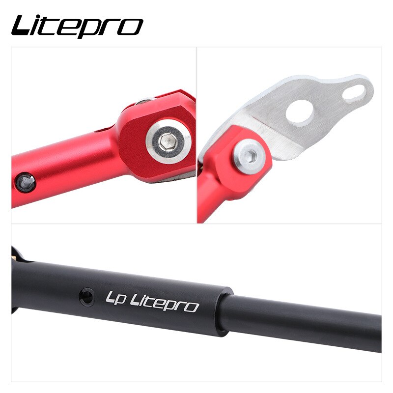Litepro Folding Bike Kickstand 18 20 Inch For Birdy Side Stand Aluminum Alloy