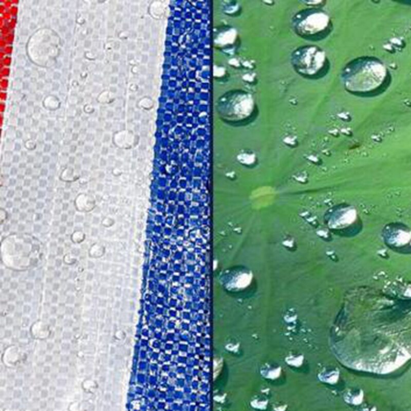 Verschillende Grootte Outdoor Waterdichte Dekzeil Grondzeil Camping Lichtgewicht Tarp Voor Auto Vrachtwagen Luifel Doek Tuin Zonnescherm Doek