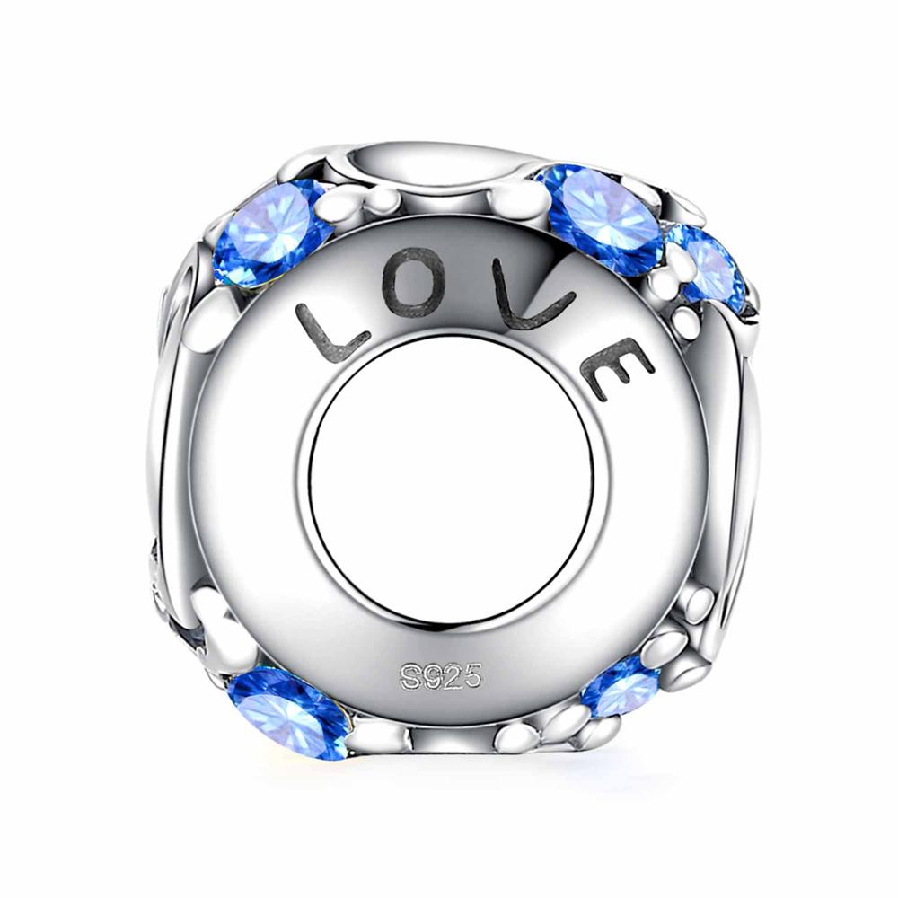 JewelryPalace Heart Love 925 Sterling Silver Bead Charms Silver 925 Original For Bracelet Silver 925 original For Jewelry Making