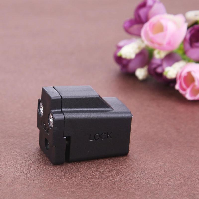 Aluminum Alloy Restrictor Lock Cabinet Latch Locks Child Security Safety Sliding Window Restrictor Lock with 2 Keys