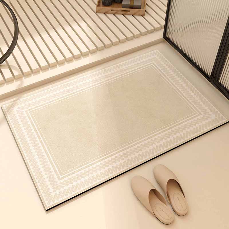 Bathroom diatom mud floor mat non-slip absorbent quick-drying foot mat household toilet entry toilet absorbent mat