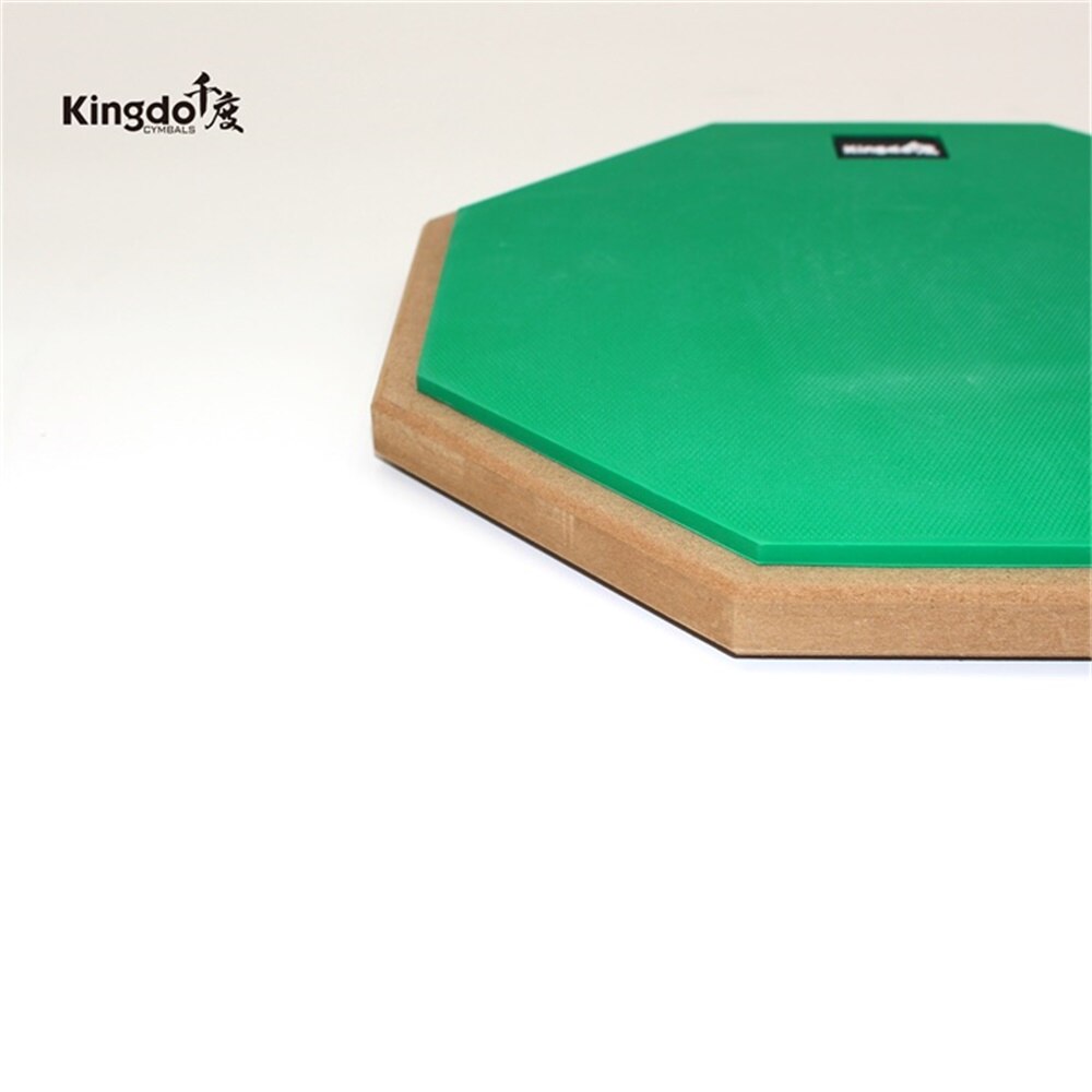 Tambor de práctica de de goma Kingdo más barato 12 "tambor silencioso sonido mudo tambor