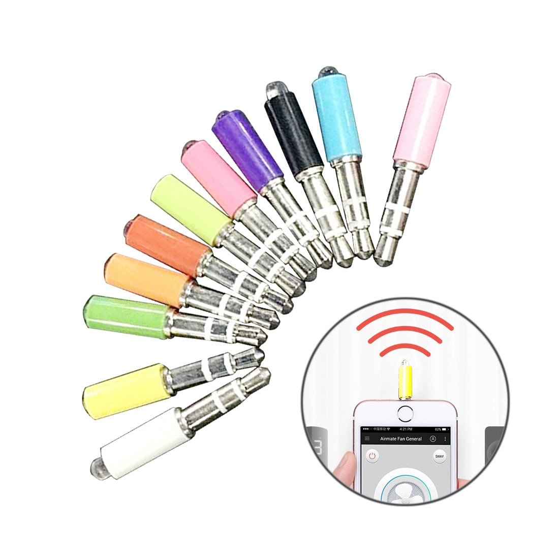 Marsnaska Universal IR Infrared Remote Control TV STB DVD Household Appliances For Phones