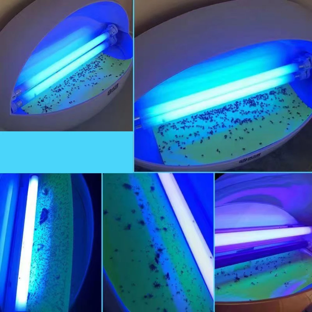 Elektrisk myggdödare lampa 4w uppladdningsbar inomhus utomhus uv myggfälla insektsfångare för hem uteplats bakgård