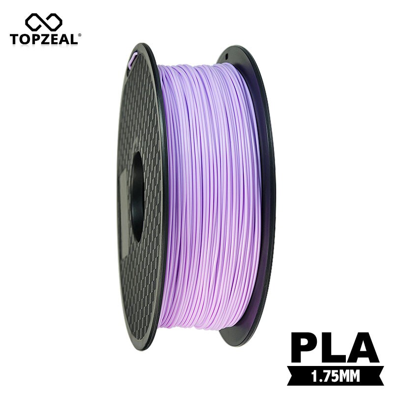 TOPZEAL Taro Lila Farbe PLA Filament 343m Länge 3D Filament 1KG 1,75mm 3D Filament Raw materialien