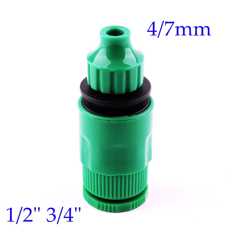 Quick Connector Kit Tuin Irrigatiesysteem Watering Kit Kraan naar Micro Irrigatie Slang 4/7mm 8/11mm Slang Koppeling Pakket: KIT 1