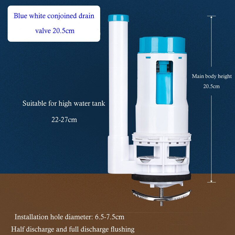 Toilet Water Tank Accessories Water Inlet Valve General Toilet Flush Tank Drainage Toilet Water Supply Device: A7