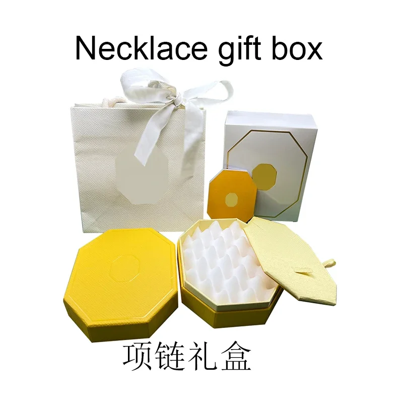 Europäische und amerikanische exquisite Schmuckset-Geschenkbox, einfache und elegante Geschenkbox, trendiges Geschenkbox-Set: Black