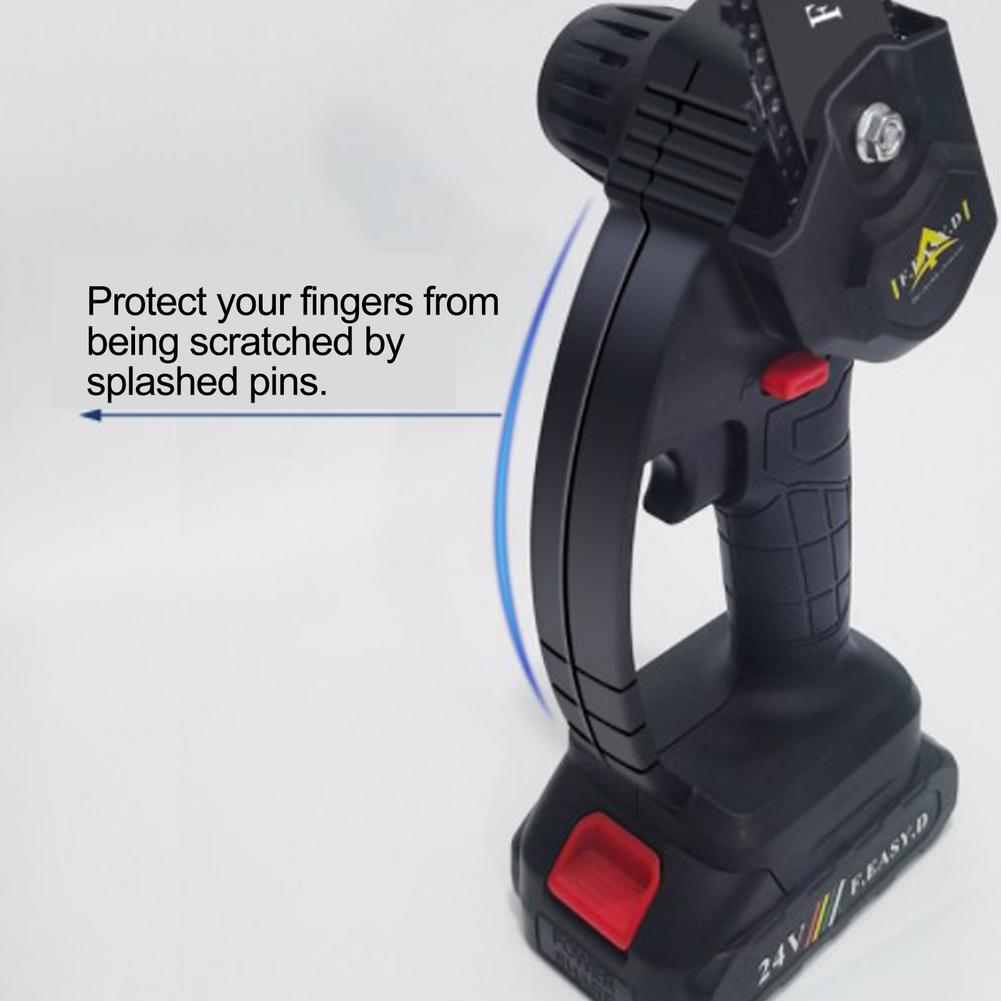 800W Mini Chainsaw Rechargeable Hand Saw High-power Electric Saw Tree Cutter Garden Tools Power Tools