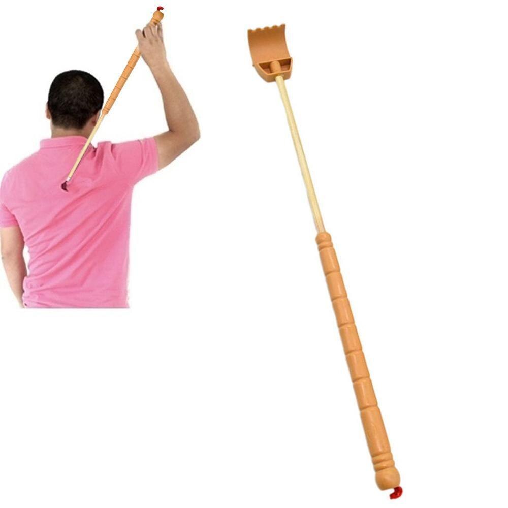 1pcs Wooden Back Scraper Wooden Bamboo Joint Retractable Scraper Back Back Massager Self Itching Expandable B6P9