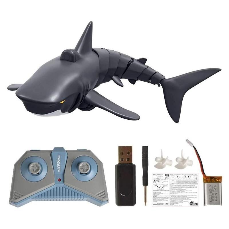 2.4G télécommande requin jouets RC requin électrique bain jouet Simulation bateau piscine salle de bains eau jouer jouet enfants jouets