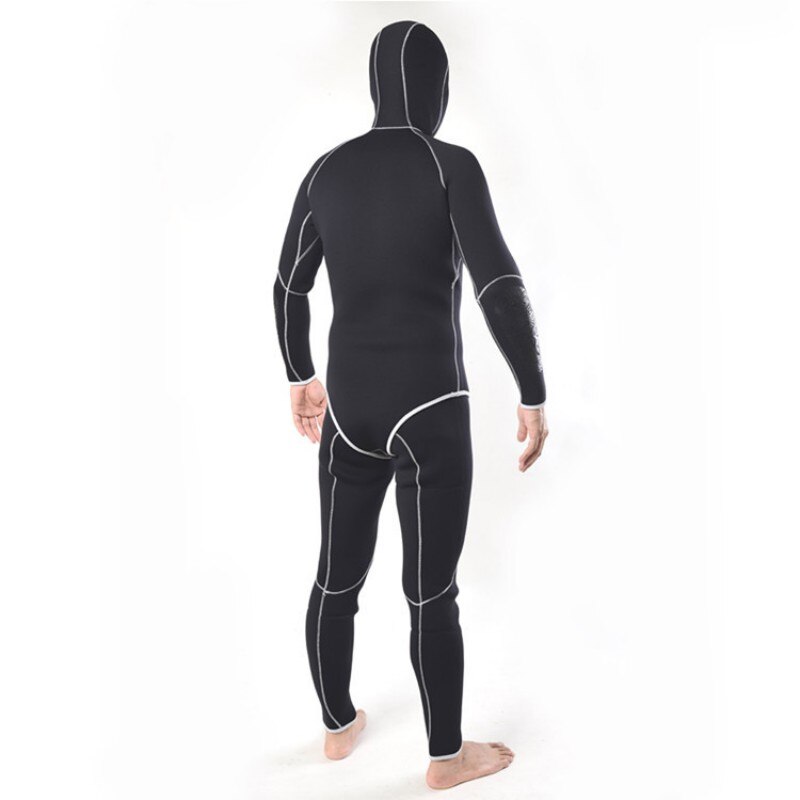 5MM Wetsuit 2 Piece Hood Wet Suit Scuba Wet Suit Diving Spearfishing Farmer John Neoprene Stretch Max Wetsuit