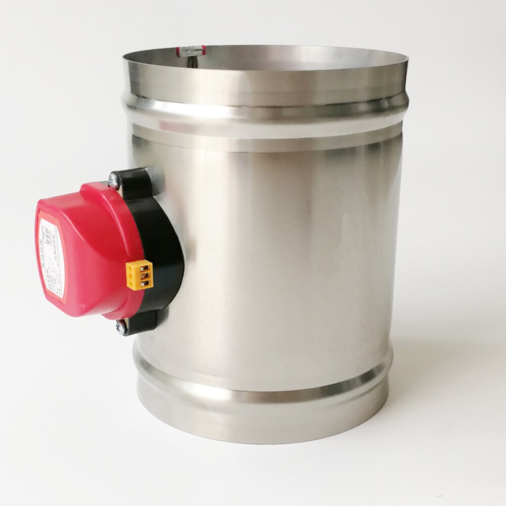 250MM Elektrische Luft Dämpfer für Belüftung, 220V Elektrische kanal Dämpfer für industrielle, küche, wc air exchaust