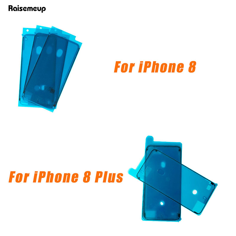 10pcs/lot Waterproof Adhesive Sticker For iPhone 6S 7 7G 8 plus X Front Housing 3M Pre-Cut Glue Front Screen LCD Frame Tape